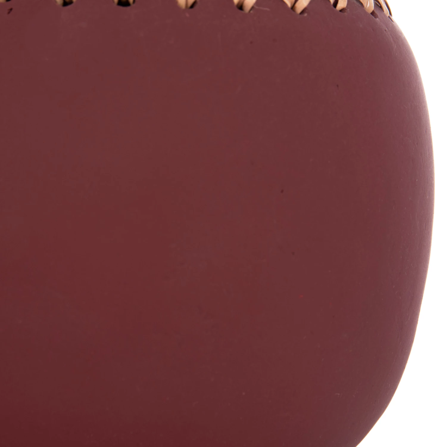 Vazo dekorative tavoline Lennox, terrakotë, e kuqe e errët, FH4675.06L, 22x20cm