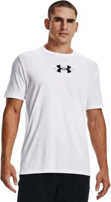 Maicë Under Armour për meshkuj, e bardhë
