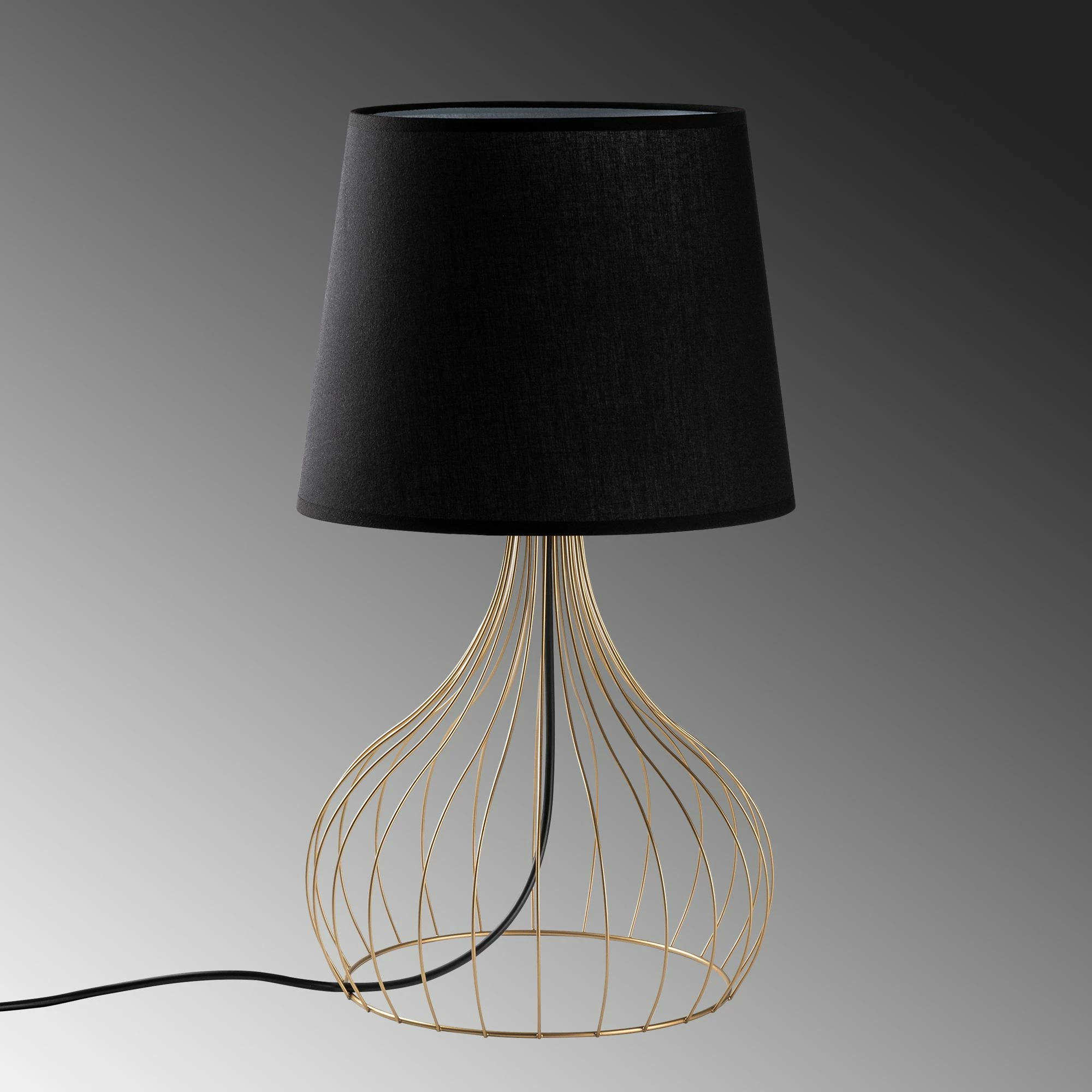 Llambë tavoline Opviq, Telıs - 5401, ngjyrë ari dhe e zezë
