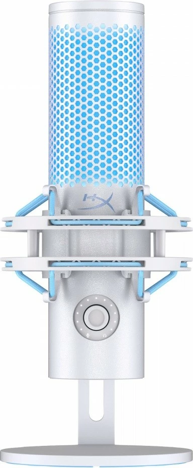 Mikrofon USB HyperX QuadCast 2 AN1D9AA, 24-bit/96 kHz, 4 polar pattern, USB-C, Frost (i bardhë)
