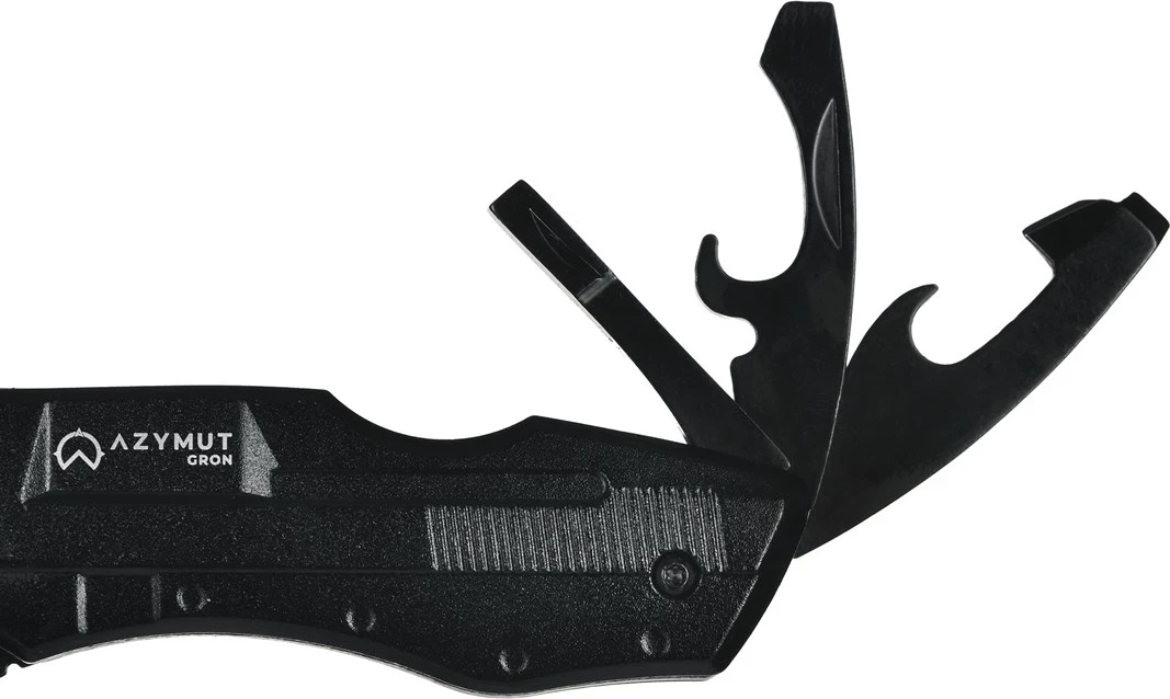 Multivegël AZYMUT Gron, me 11 vegla + 9 bitsa + mbështjellës lëkure