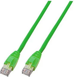Kabllo LAN EFB Elektronik Cat6 U/UTP RJ45 10m, e gjelbër