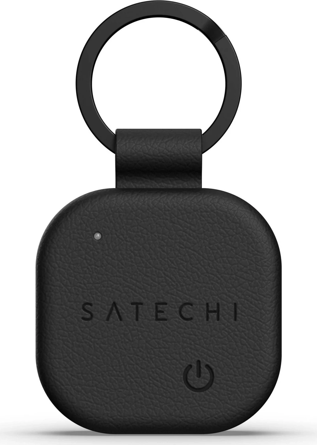 Brelok Satechi FindAll Keychain, lokalizues, lëkurë sintetike, i zi