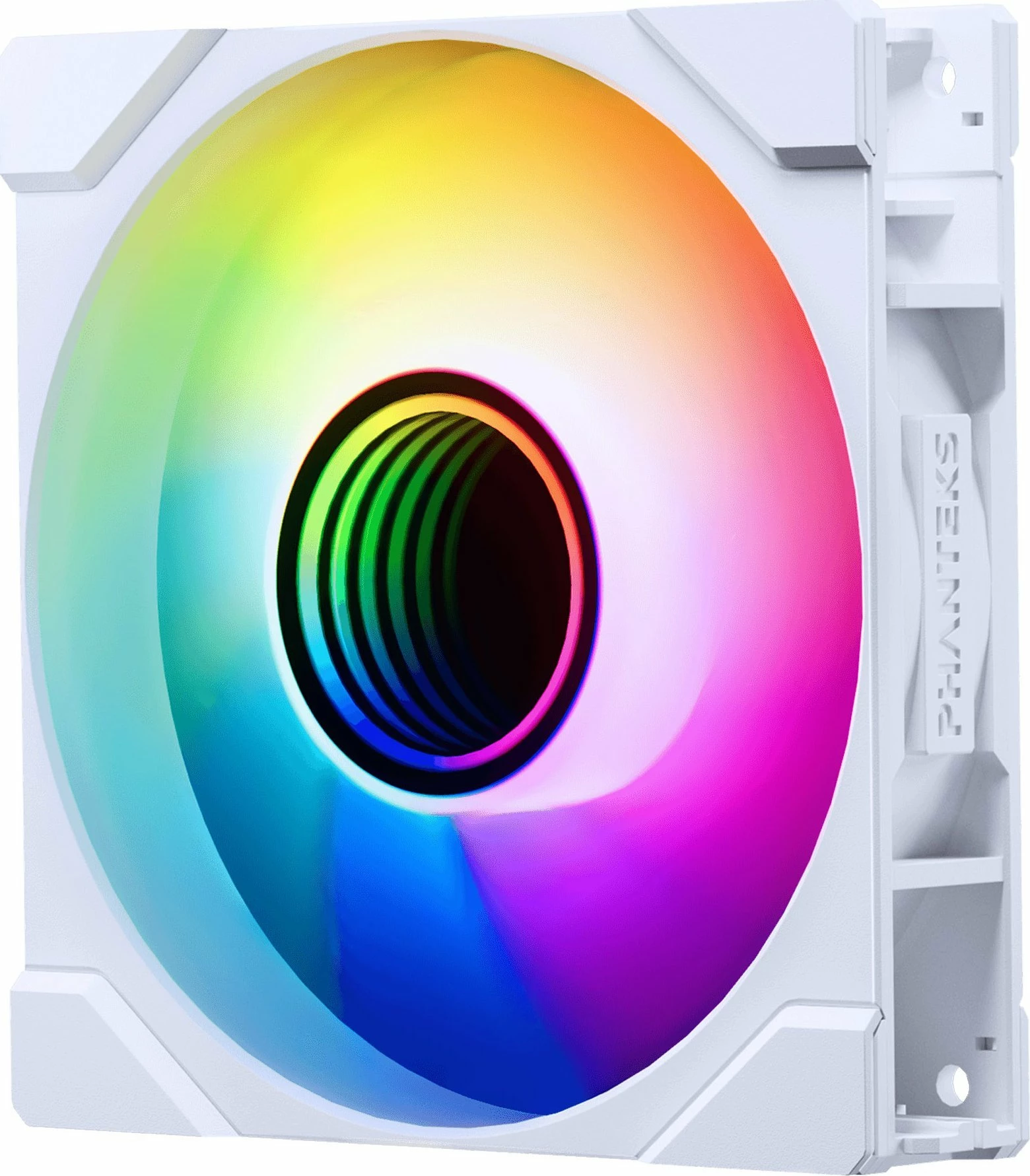 Ventilator kasë kompjuteri Phanteks M25G2-120 D-RGB Reverse Blade 120mm PWM ARGB, i bardhë, 1 copë