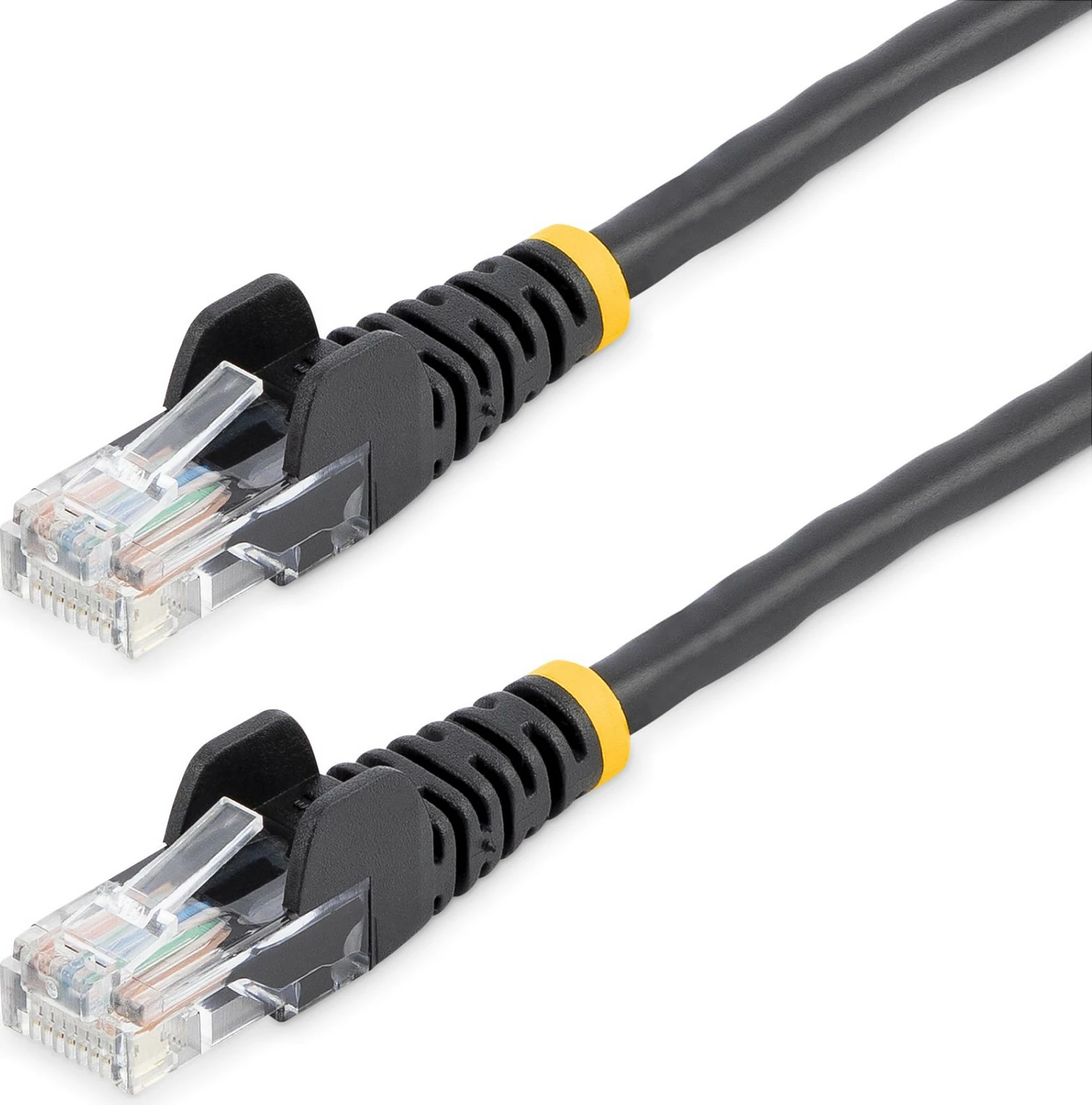 Kabllo rrjeti StarTech Cat5e Patch 5m, RJ45, PoE, e zezë