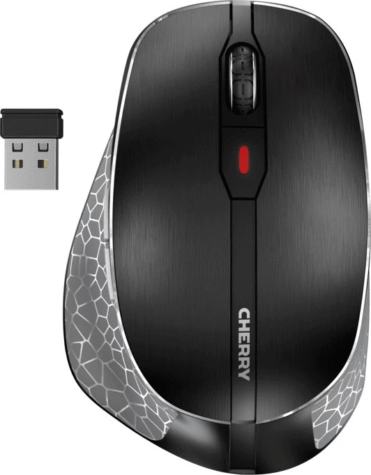 Maus Cherry JW-8600 pa kabllo me karikim USB-C, i zi