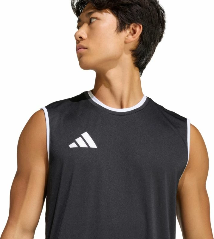 Fanellë pa mëngë për meshkuj adidas Entrada 26, e zezë [Madhësia: S]