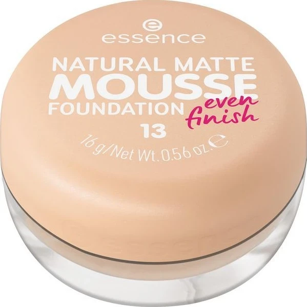 essence NATURAL MATTE MOUSSE FOUNDATION , 13