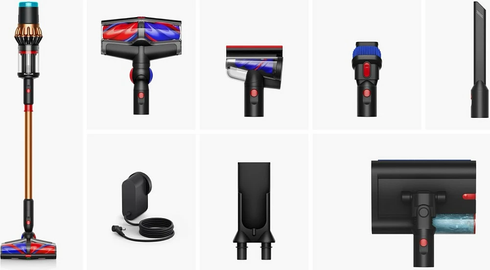 Fshesë me bateri Dyson V16 Piston Animal Submarine, 3-në-1, pa thes, Dry&Wet, 1.3 L, 70 min, HEPA, zi/bakër