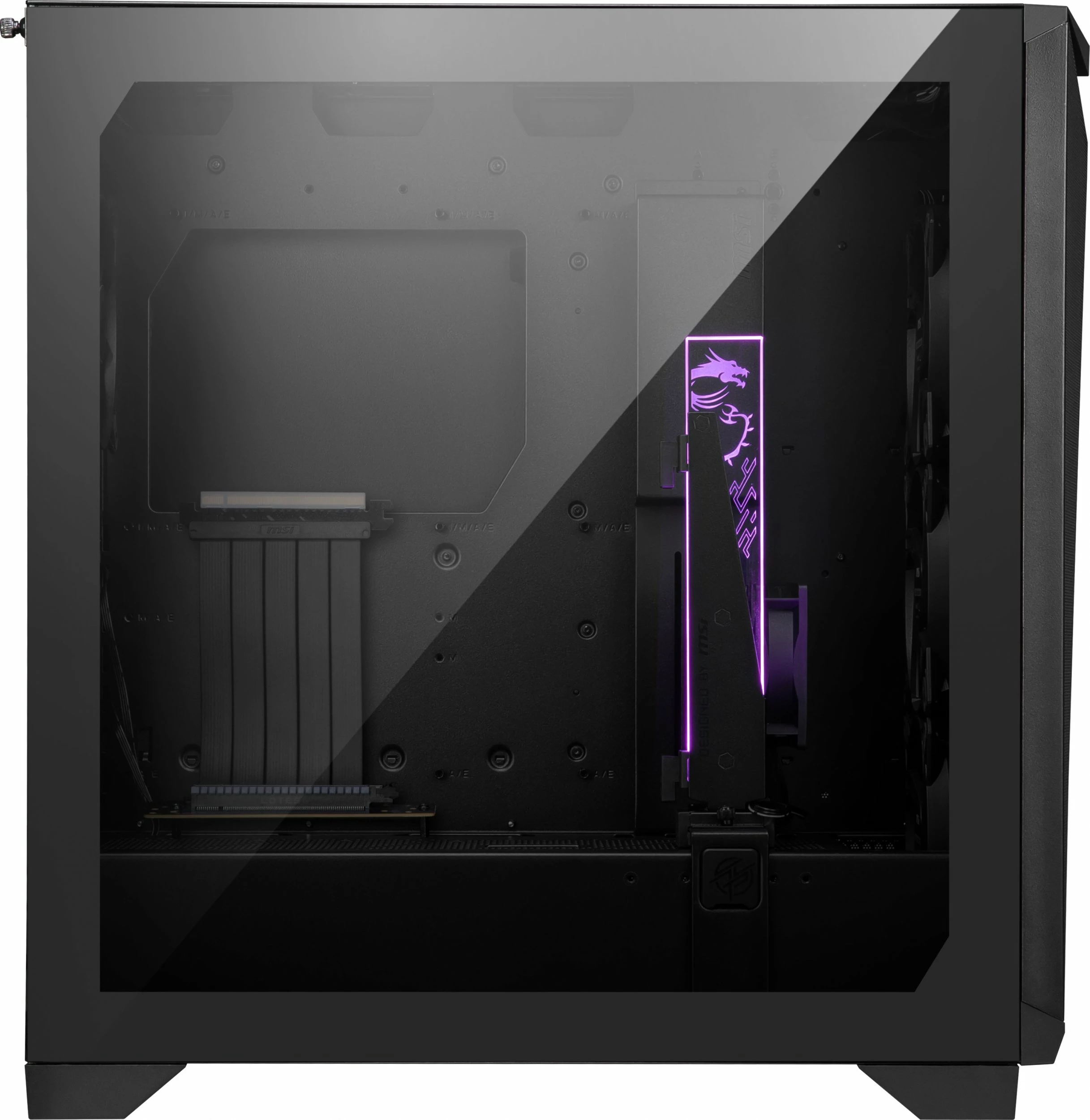 Kasë MSI MPG Gungnir 300P Airflow 306-7G21P21-W57 Midi Tower ATX/e-ATX, USB Type-C, 7 ventilatorë të instaluar, e zezë