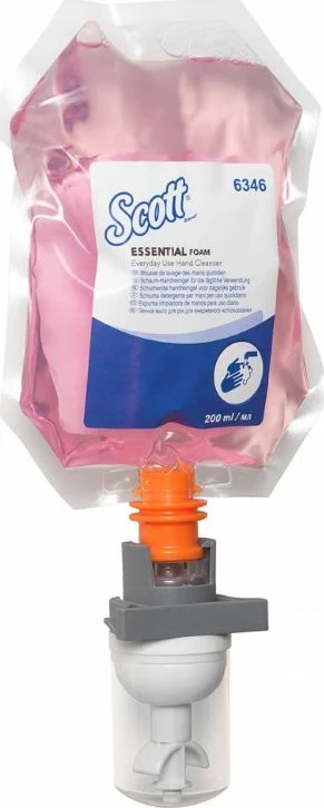 Sapun shkumë për duar Kimberly-Clark Scott Essential 6346 200 ml, aromë trëndafili, fishek 1 copë