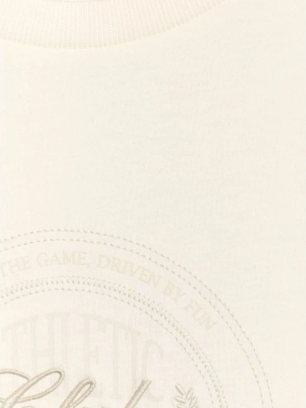 Maicë oversize për femra 4f, e bardhë