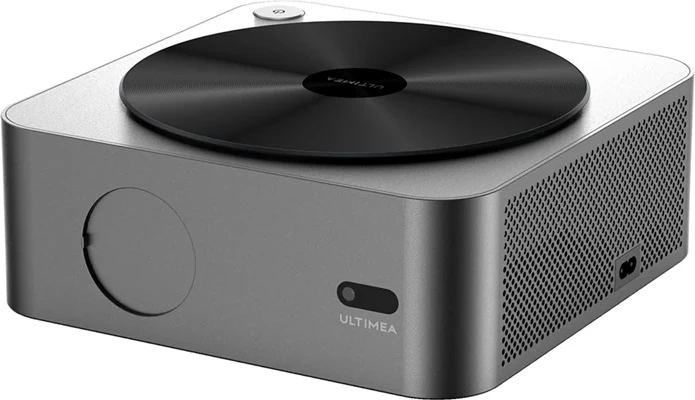 Projektor Ultimea Apollo P40 1080p, 700 ANSI lm, Wi-Fi 6, Bluetooth 5.0, 150\", gri, set me telekomandë