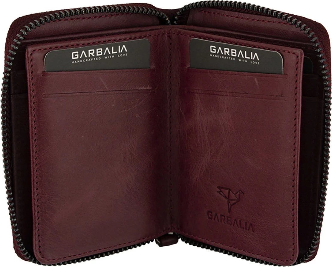 Portofol unisex, ngjyrë e kuqe klaret, Zoozie Bags, Fargo