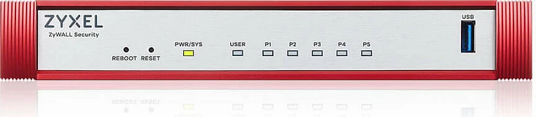 Router Firewall Zyxel USG Flex 50H, 5x Gigabit LAN, VPN, USB, kuqe/bardhë