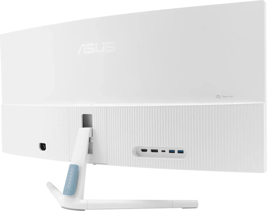 Monitor i lakuar ASUS VU34WCIP-W 34" WQHD 100Hz USB-C PD 65W, i bardhë