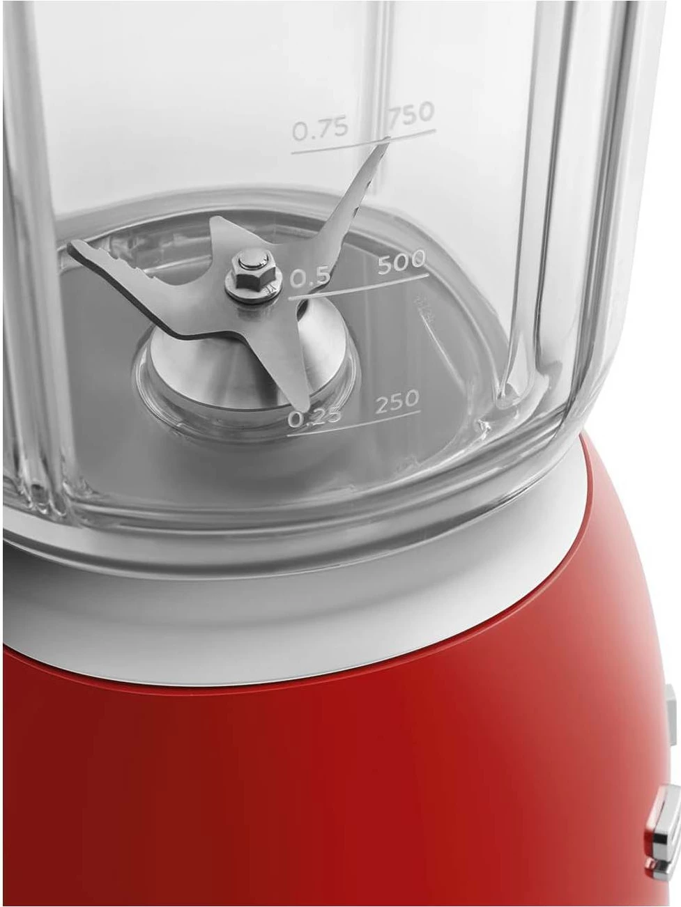 Blender Smeg BLF03RDEU 800W 1.5L, i kuq
