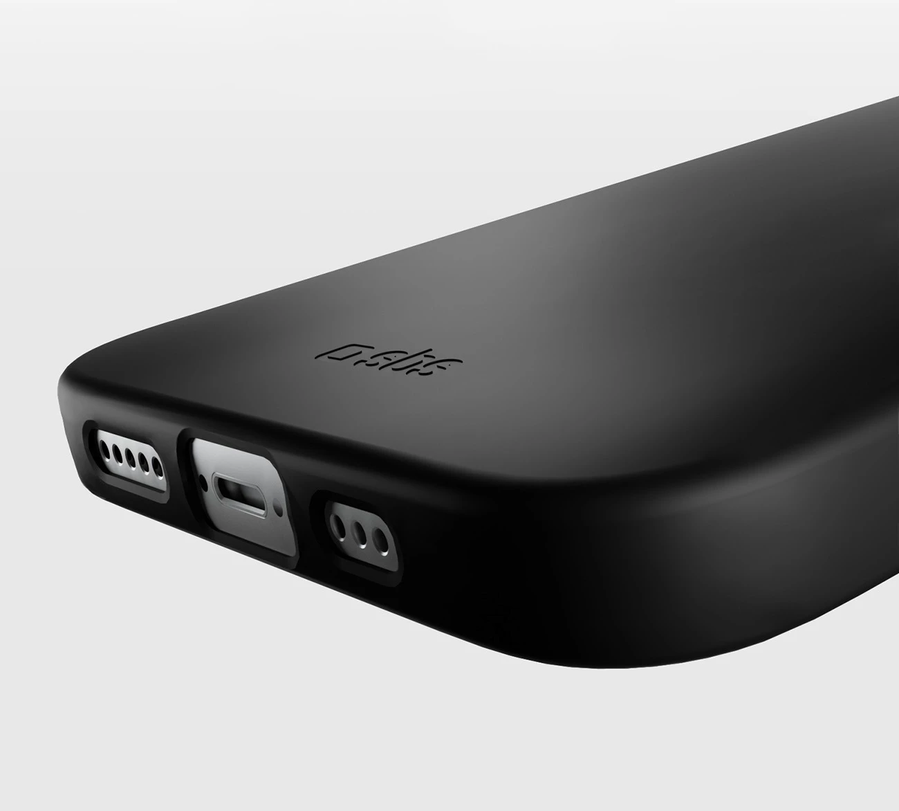 Mbështjellës telefoni SBS Instinct për iPhone 16e/17e, TPU me shtresë mikrofibre, i zi