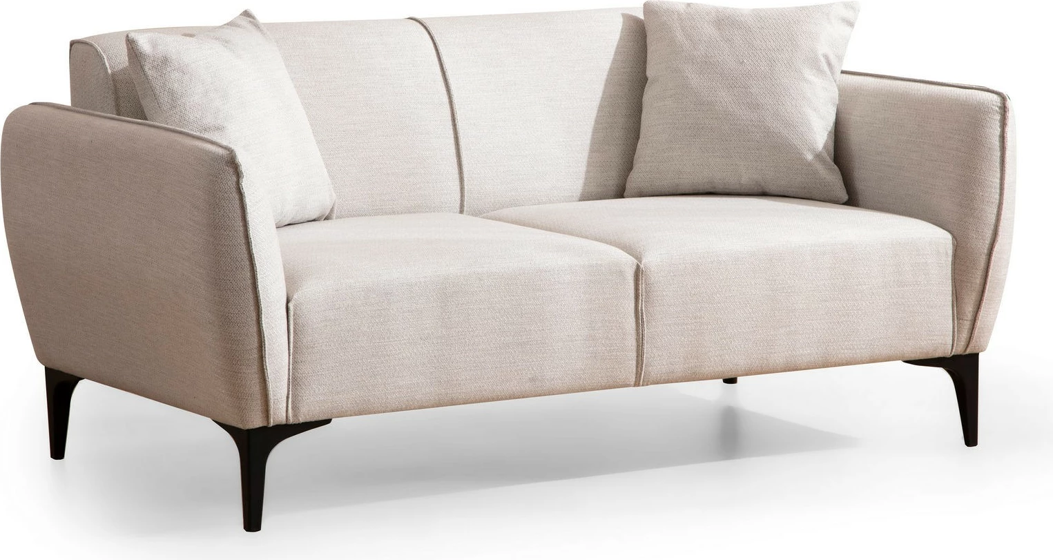 Divan dy vendësh Atelier del Sofa, Belissimo, ngjyrë e bardhë e lehtë