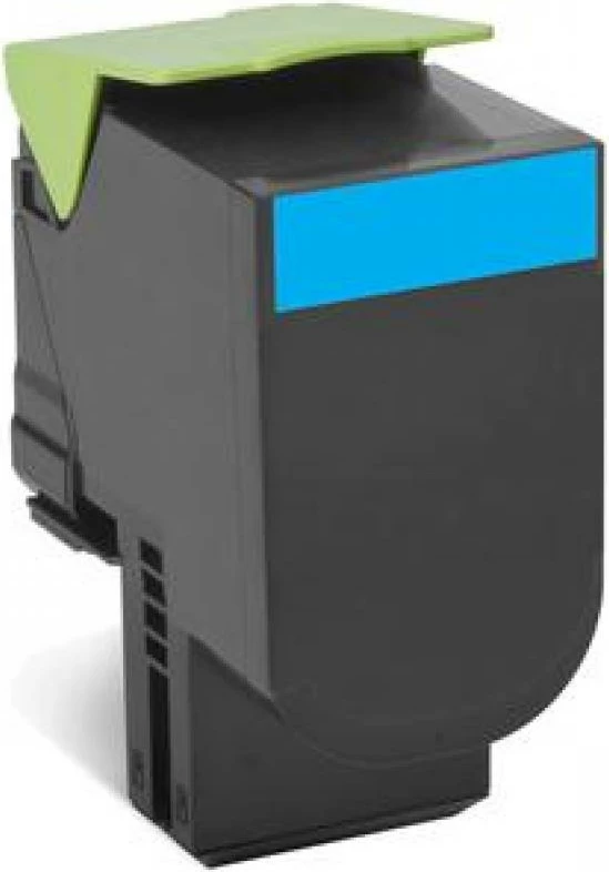 Toner Lexmark 80C2HCE 802HCE kapacitet i lartë Cyan