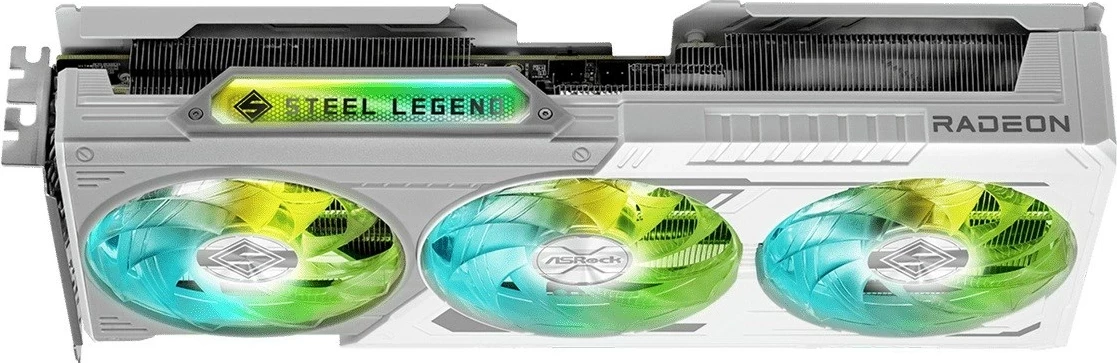 Kartelë grafike Asrock RX9060XT Steel Legend, 16 GB GDDR6, e bardhë