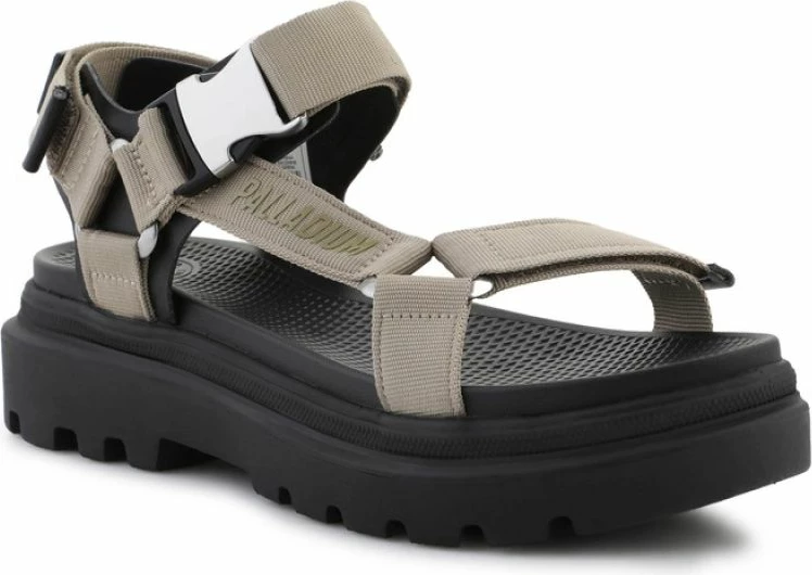 Sandale Palladium për femra, bezhë