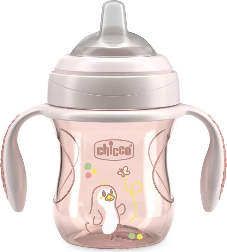 Kupë trajnimi Chicco Transition Cup, 200ml, beige