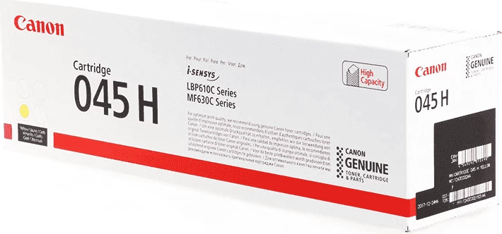 Toner Canon 045H 1243C002 XL 2200 faqe, e verdhë
