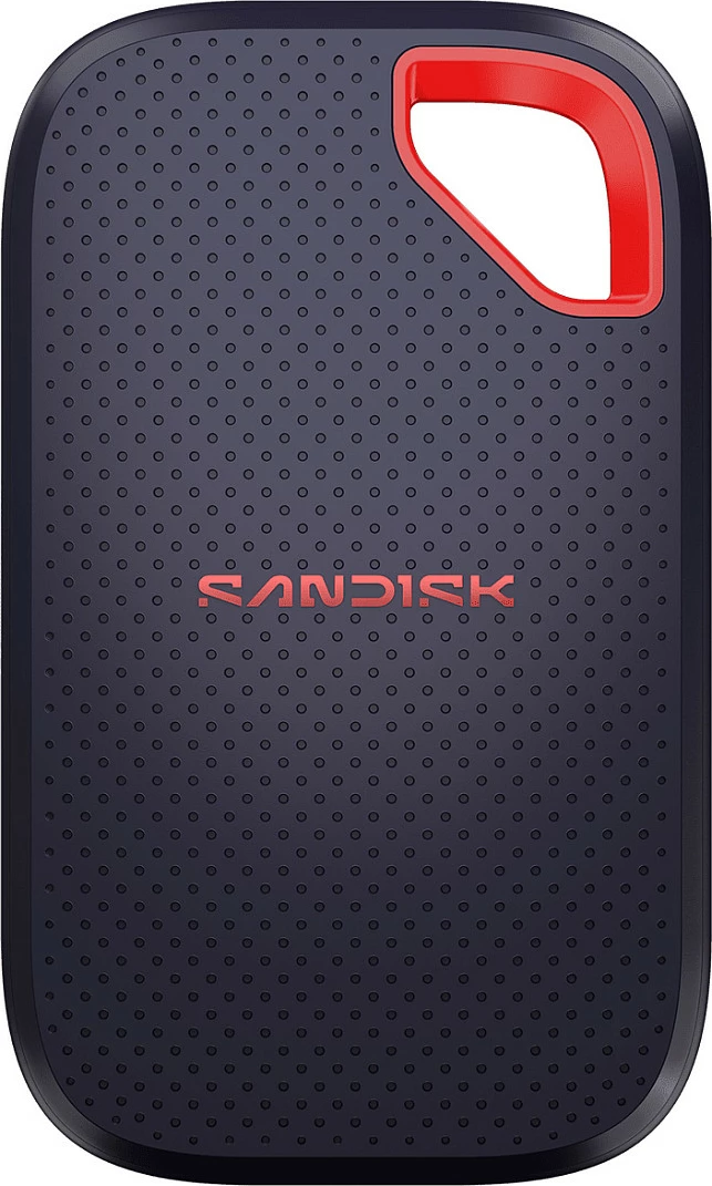 SSD Ekstern SanDisk Extreme Portable 1TB, USB-C, 2000 MB/s, IP65, e zez/kuqe