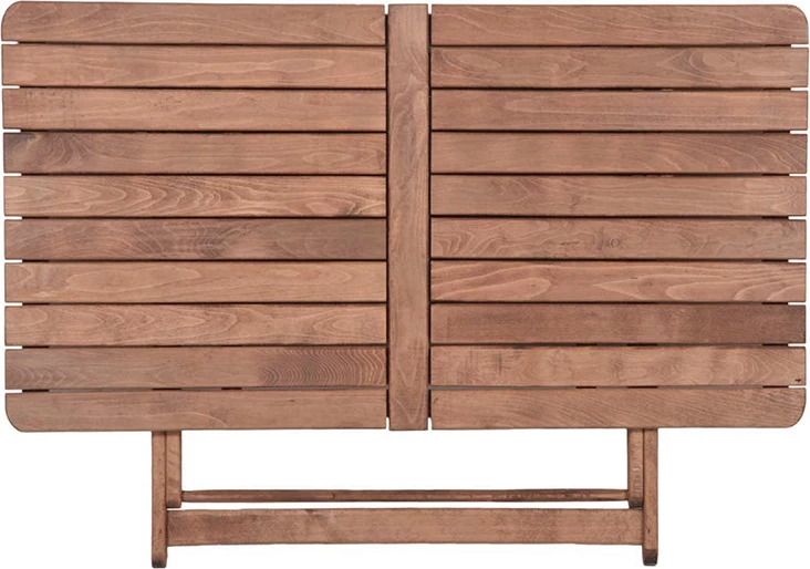 Set Retto për tavolinë me karrige, 5 copë, dru ahu, ngjyrë arre-gri e errët, 120x75x71cm