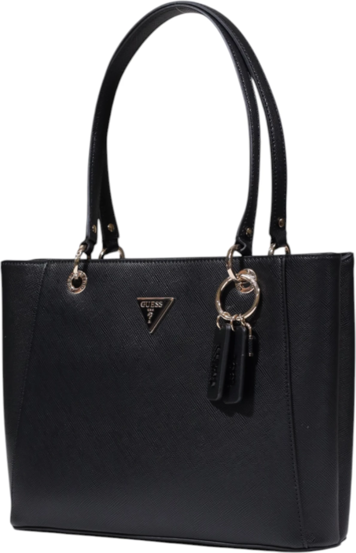 Çantë tote për femra Guess Noelle II Tote HWZG96 72250, e zezë