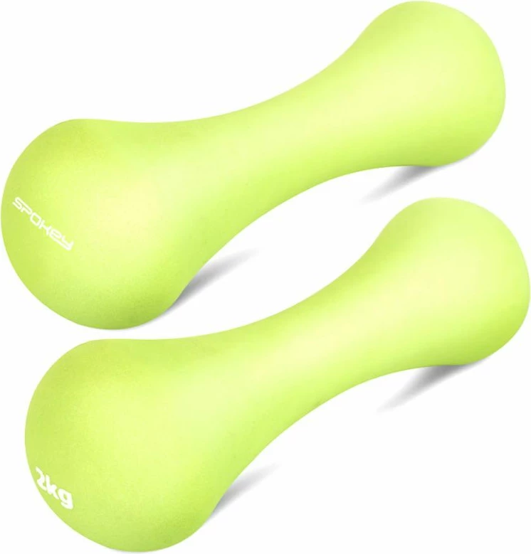 Pesha Spokey Bone për stërvitje, 2x2kg, jeshile