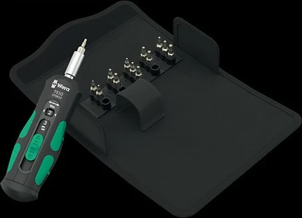 Set veglash Wera 14 copë, Safe-Torque Speed 7510, me kuti, e zezë