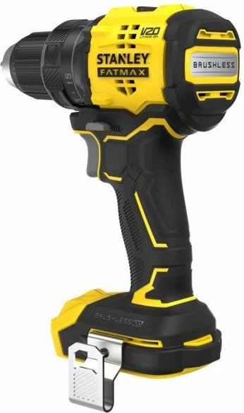 Bormashinë akumulatorike Stanley Fatmax SFMCD714D2T-QW 18 V, 2x 2 Ah, brushless, 60 Nm, 13 mm, me karikues dhe valixhe