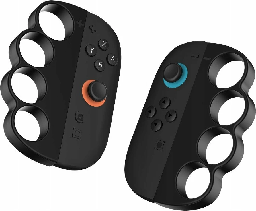 Set grip Joy-Con YAXO YGBSJCH01B për Nintendo Switch 2, Boxing Set, i zi