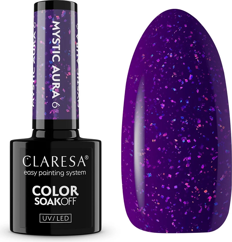 Llak për thonj Claresa Mystic Aura për femra 5g