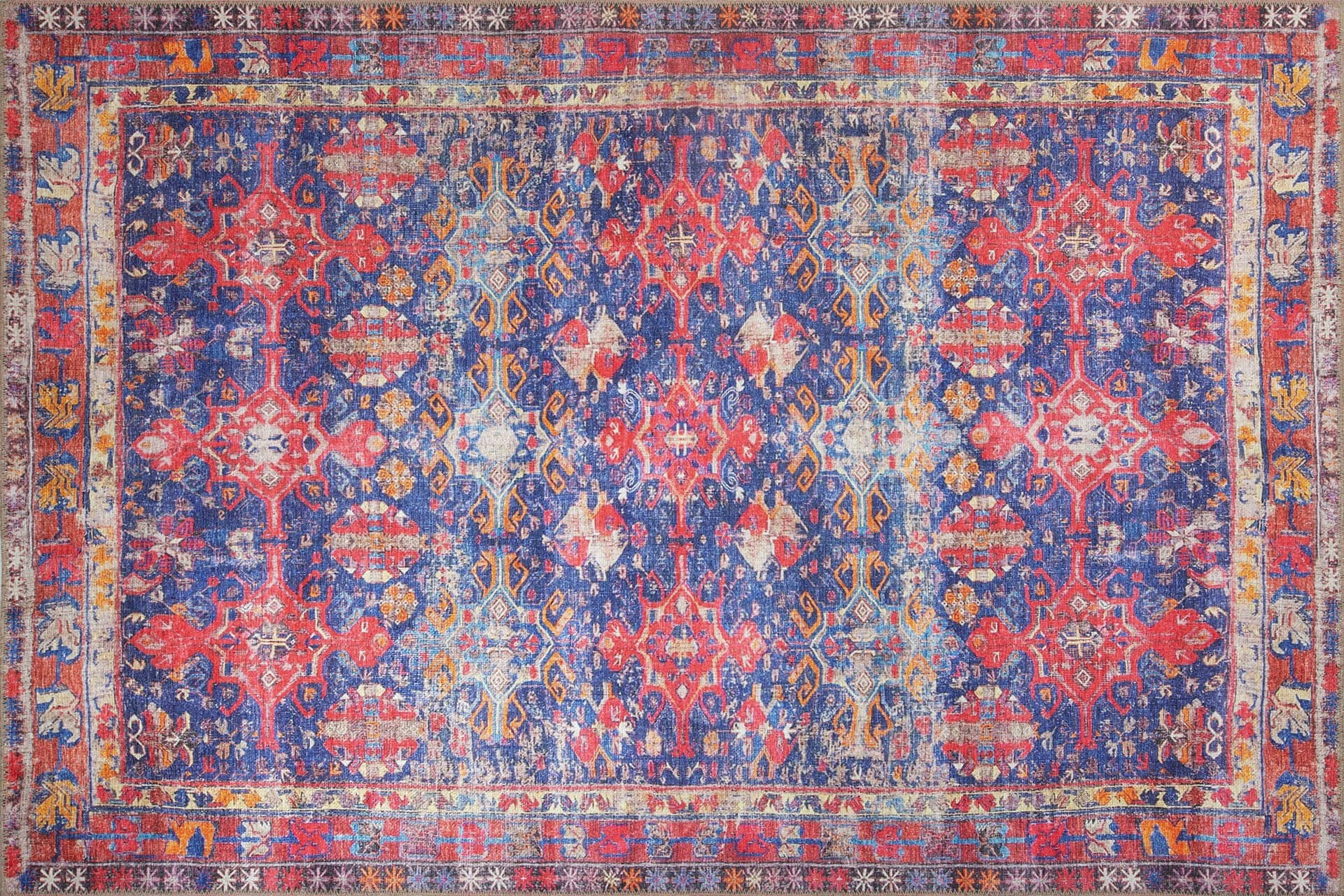 Qilim (210 x 310) Conceptum Hypnose, Blues Chenille AL 340
