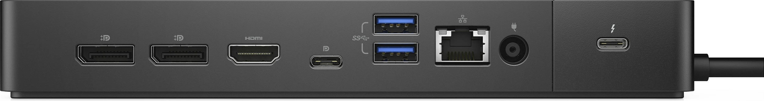 Docking station Dell WD19TBS 180W, Thunderbolt/USB-C, 2x DisplayPort, HDMI, LAN, e zezë