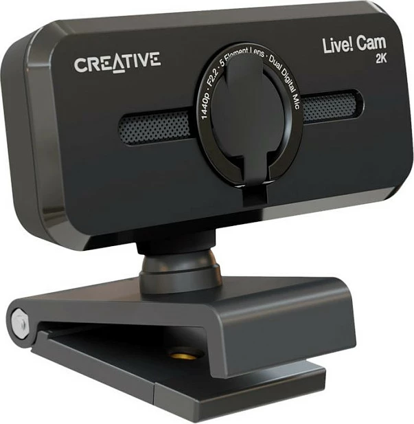 Webcam Creative Live! Cam Sync V3, 2K QHD 5MP, USB, me mikrofon, e zezë