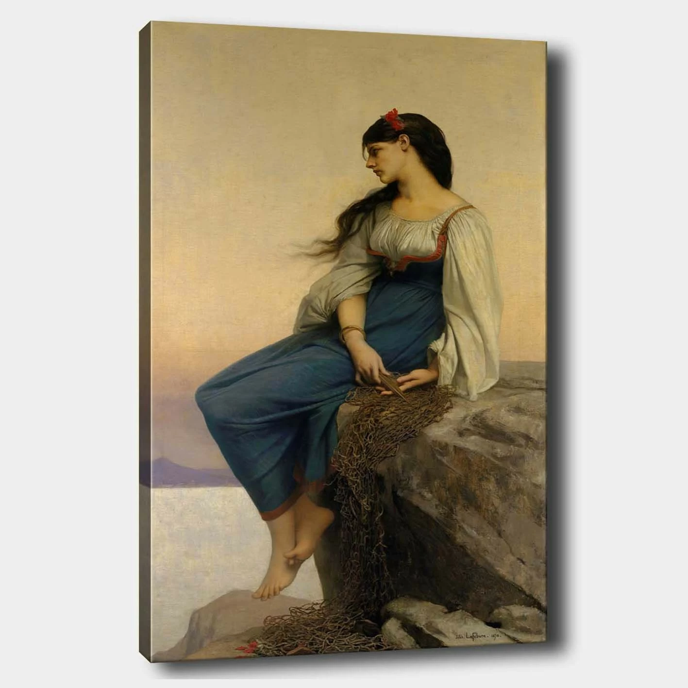 Pikturë dekorative në kanavacë, shumëngjyrëshe, 70x100cm