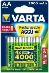 Bateri e rikarikueshme Varta R2U/Accu AA (HR6) 2600mAh 1.2V, 2 copë