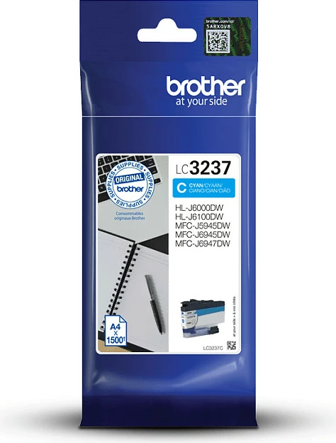 Toner Brother LC3237C, Cyan, 1500 faqe, Single pack