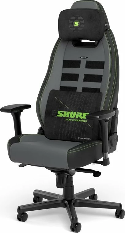 Set jastëkë memory foam Noblechairs Shure Edition GAGC-343 40x32 cm, të zinj, 2 copë