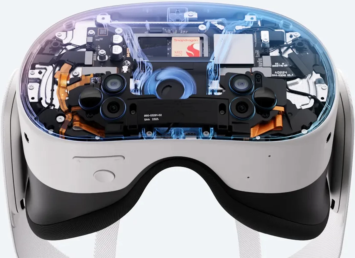 Syze VR Meta Quest 3S 256 GB, të bardha, me 2 kontrollorë