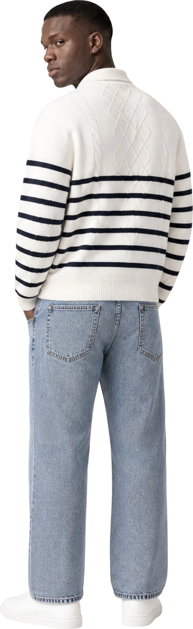 Xhemper për meshkuj Tommy Hilfiger Jeans DM0DM23210, i bardhë [Madhësia: M]