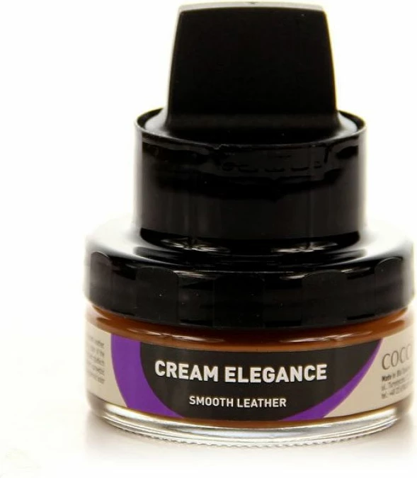 Krem kujdesi për këpucë Coccine Cream Elegance, kafe mesatare