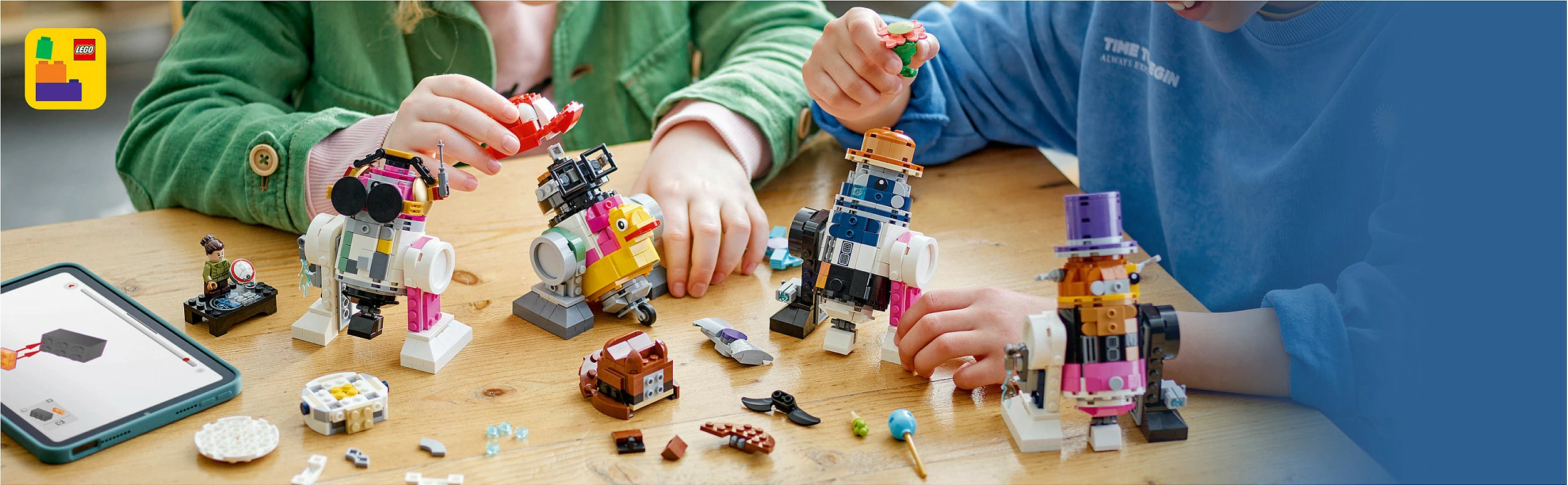Set ndërtimi LEGO Star Wars Creative Play Droid Builder 75392, 1186 pjesë, 9+ vjeç, shumëngjyrësh