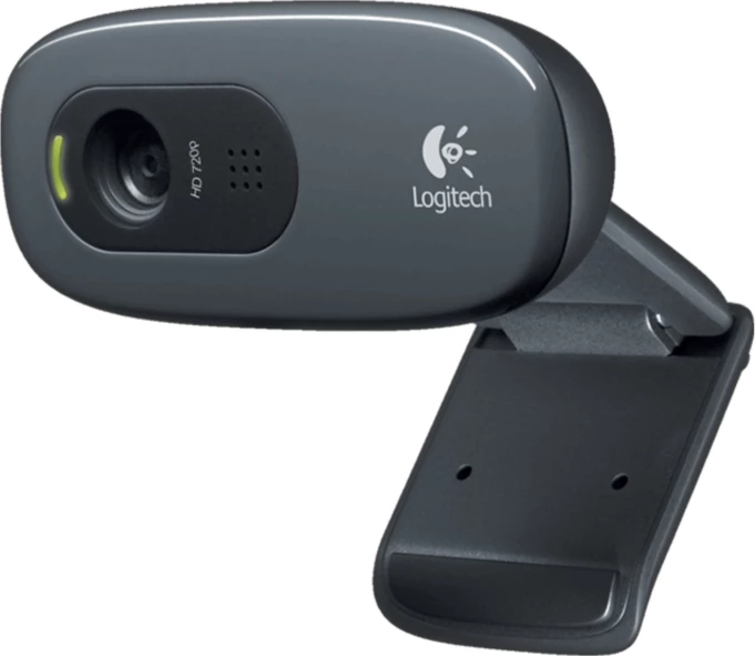 Webcam Logitech HD C270 720p, USB 2.0, mikrofon i integrum, e zezë