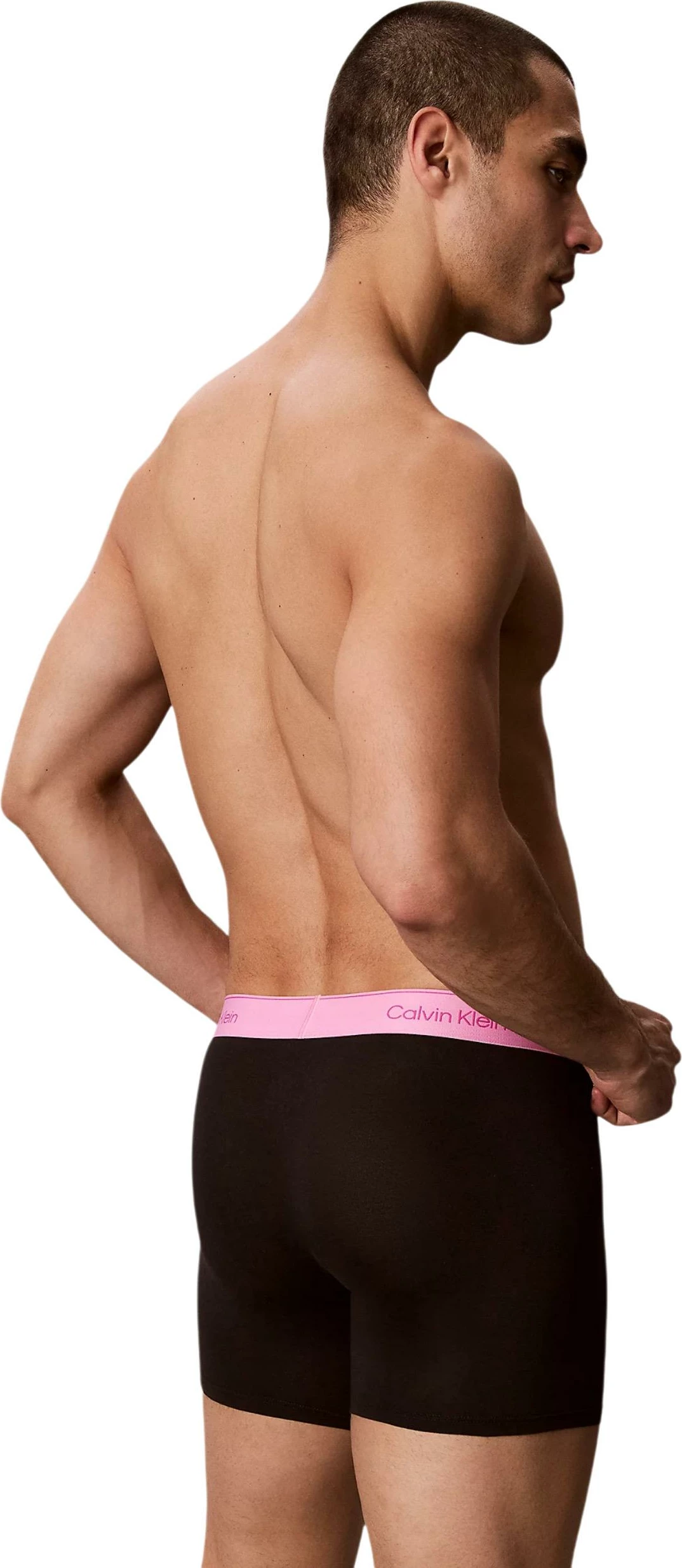 Të brendshme për meshkuj Calvin Klein Underwear Boxer Brief 5PK LV00NB4551, jeshile-ari [Madhësia: M]