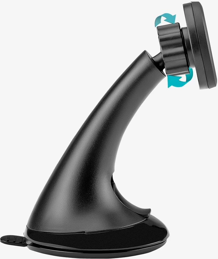 Mbajtës magnetik për celular SBS TESUPPWINDWIDEK, për bord/xham, MagSafe, i zi